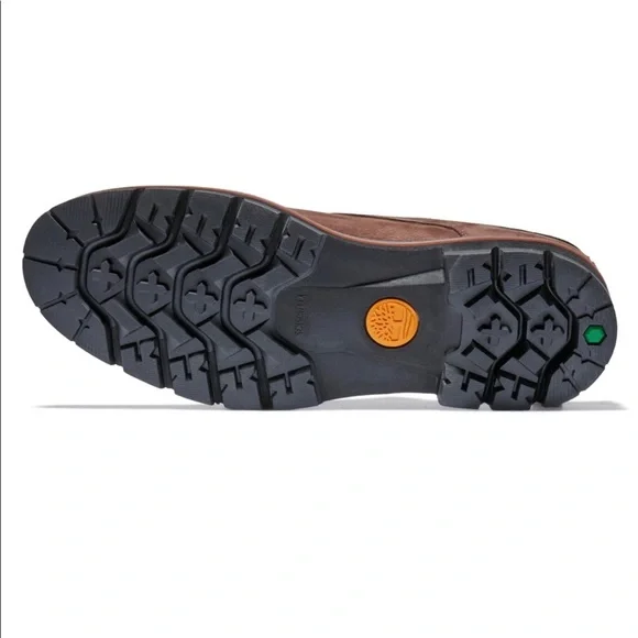 Timberland Men's Port Union Waterproof Oxford Shoes Dark Brown - Picture 2 of 3